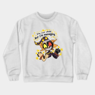 "But I'm Managing" FNAF SB RUIN Eclipse Crewneck Sweatshirt